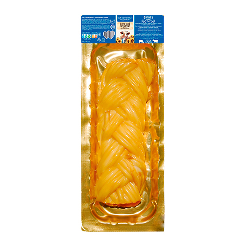 Фото Сыры Сыр Кубанский к пиву, косичка вакуумный пакет, фас.