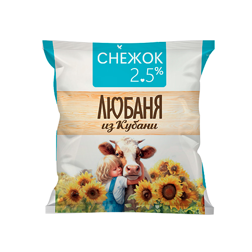 Фото -Любаня из Кубани Снежок 2,5%