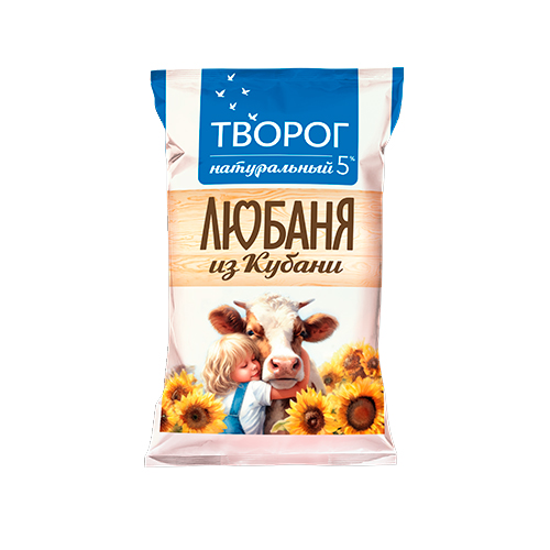 Фото -Любаня из Кубани Творог 5%