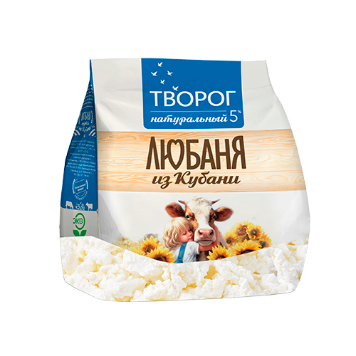 Фото -Любаня из Кубани Творог 5%