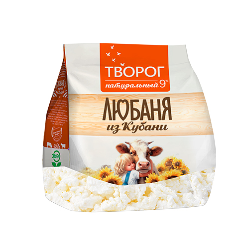 Фото -Любаня из Кубани Творог 9%